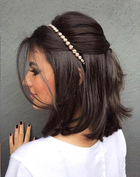 neat bridal hairdo with headband iconic braid hairstyles
