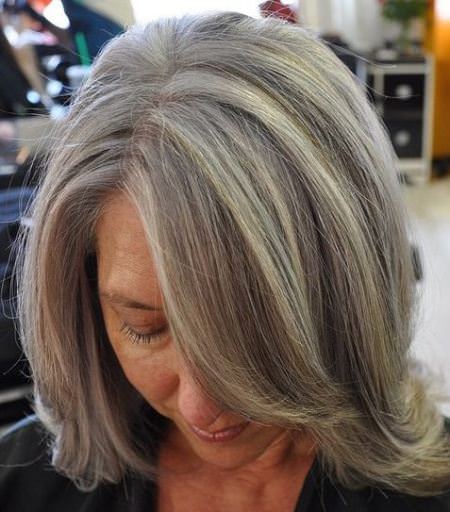 side bangs with high crowns hairstyles and haircuts for women over 70