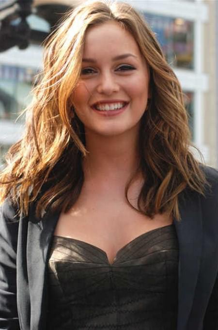 wavy hairstyles medium hairstyles for round face