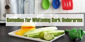 Home Remdies for Whiten Dark Underarms Naturally