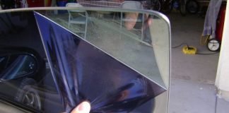 How to remove a window tint