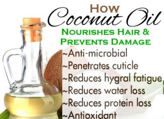 Coconut oil for hair benefits