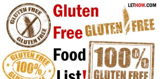 Gluten Free Food List
