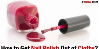 How to Get Nail Polish Out of Clothes