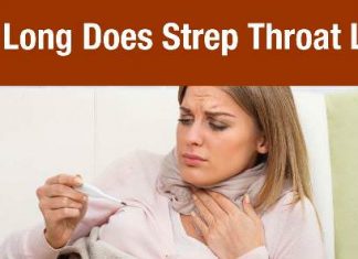 how long does strep throat last
