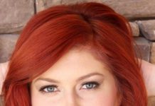 Ravihsing red short hairstyles for round face