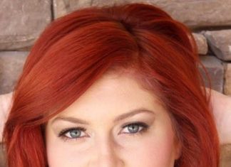 Ravihsing red short hairstyles for round face