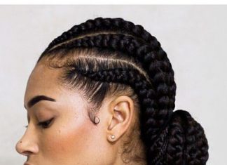 cornrow easy hairstyles for natural hair