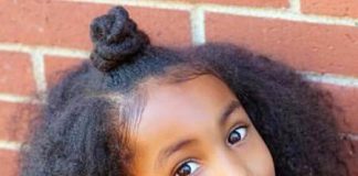half top knot black girl hairstyles