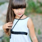 high ponytail hairstyles for little girl