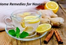 home remedies for nausea