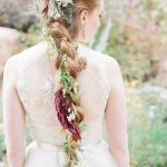 long braid wedding hairstyles