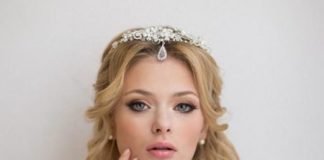 princess like long curly bridesmaid hairstyles