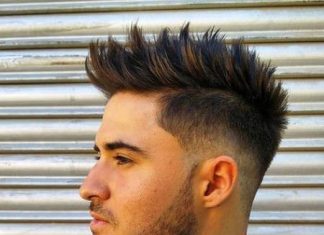 spiky mohawk high and tight haircuts