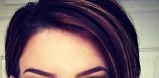 Chic asymmetrical short haircuts for women