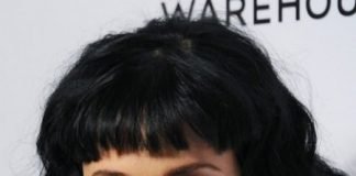 curly long bob with blunt bangs curly bob hairstyle