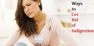 get rid of indigestion