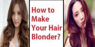 how to make your hair blonder