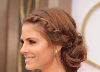 side braided messy Updo do's for those who are in love