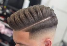 Exaggerated side part with short sides Shaved Sides Hairstyles and Haircuts for Men