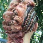 cluster of braids braided mohawks
