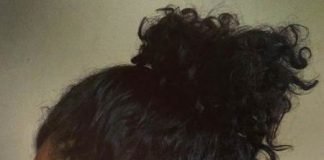 curly man bun long hairstyles for black men