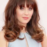 deep straight bangs with point cut tips fringe hairstyles