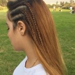 lovely lace braid school hairstyles