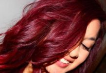 magenta shades of red hair for women