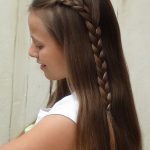 half french braided half braided hairstyles
