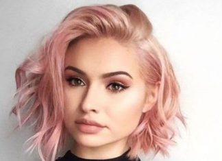 short white and pink hair Pastel Pink Hairstyles