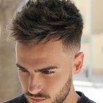 textured french crop hairstyles for men with thick hair