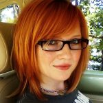 spicy side bangs shades of red hair for women