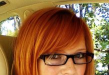spicy side bangs shades of red hair for women