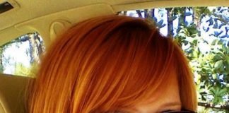 spicy side bangs shades of red hair for women